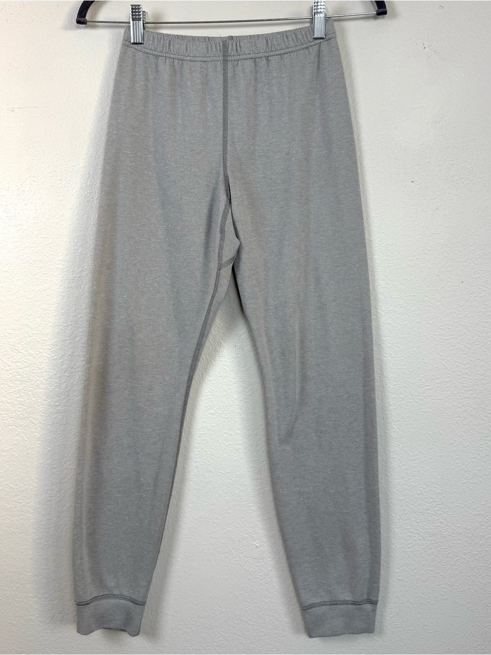 Patagonia Capilene 3 Midweight Thermal Baselayer Pants Leggings Kids L 12 Gray